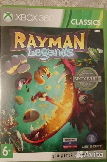 Rayman legends xbox 360