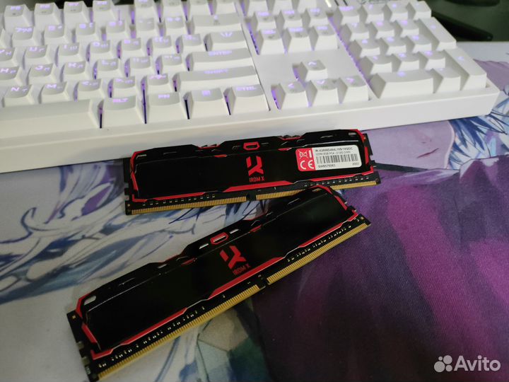 Оперативная память ddr4 16gb(2*8)