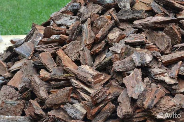 Мульча сосновая кора в мешках в Подольске