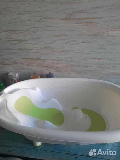 Детская ванночка для купания с горкой