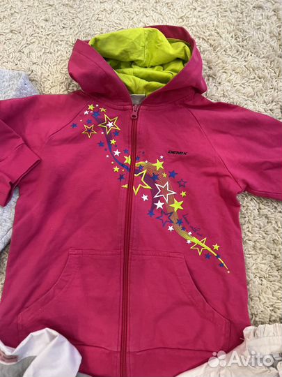 Вещи пакетом на левочку 146 см