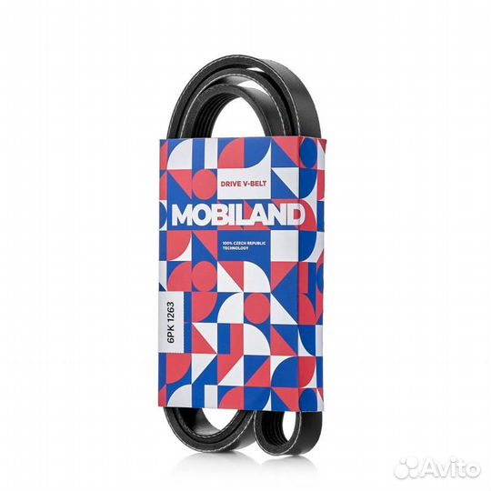 Ремень 6pk1263 (epdm) для а / м kia cee'd (jd), pr