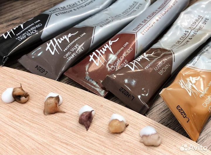 Краска для бровей bronsun benacil estel туя