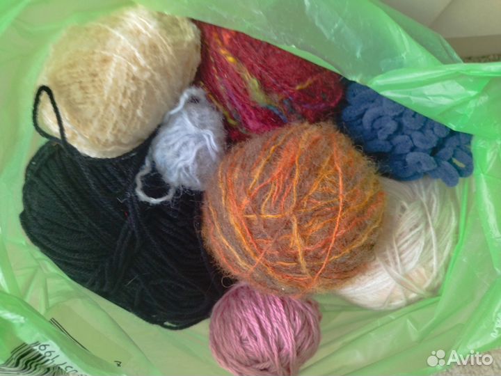 Пряжа для вязания, 1,15 кг