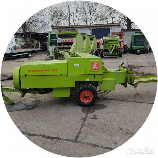 Пресс-подборщик Claas Markant 50, 1990