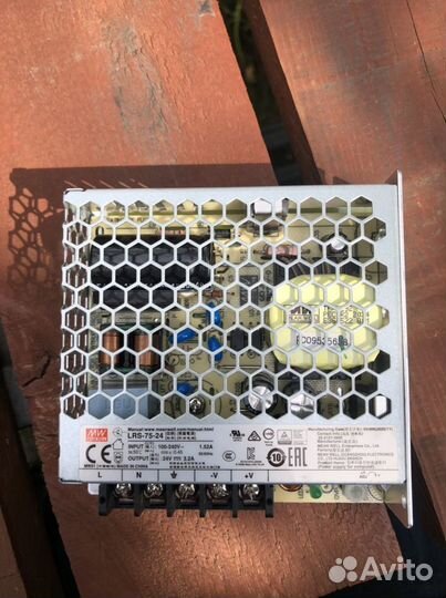 Блок питания LRS-75-24 MW (Mean Well)