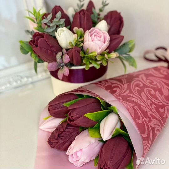 Набор на 8 марта, цветы, букет