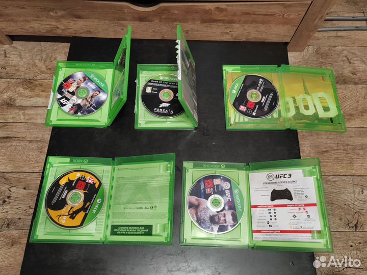 Игры на xbox One диски