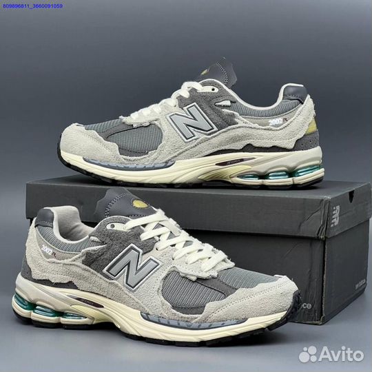 Кроссовки New Balance 2002R Светлые (Арт.21131)