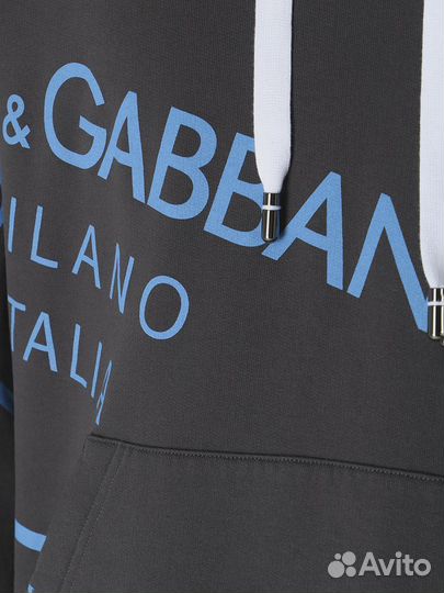 Худи хлопковое Dolce & Gabbana