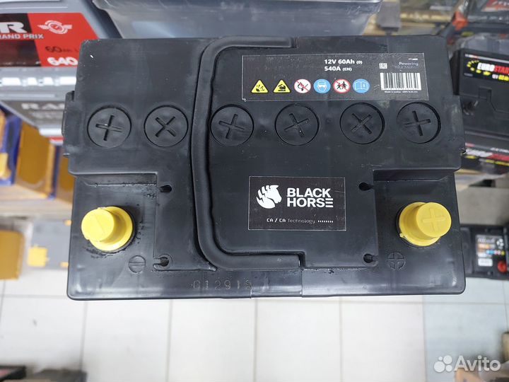 Аккумулятор Black Horse 60Ач