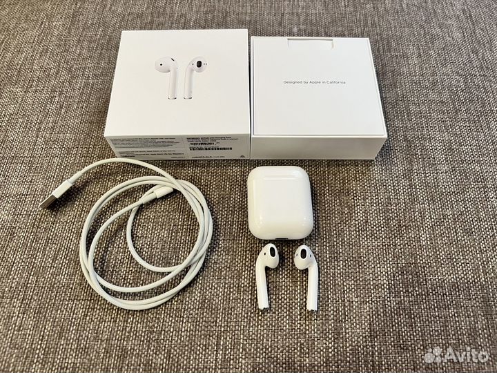 Наушники apple airpods 2 оригинал