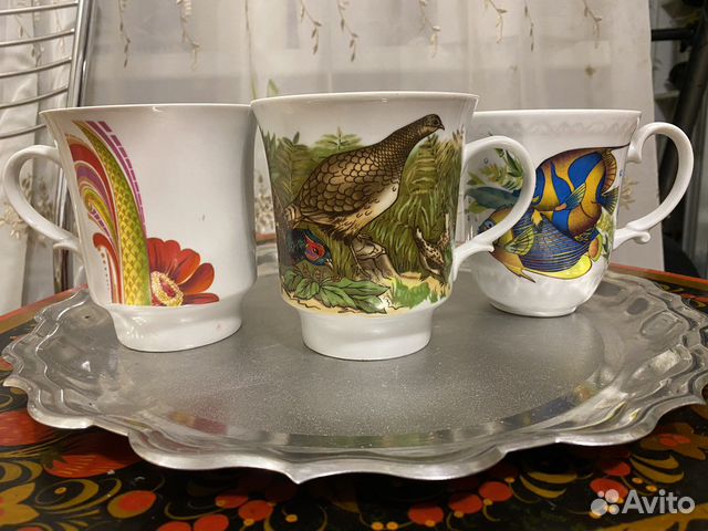 Бокалы-гиганты ретро Довбыш Чайка