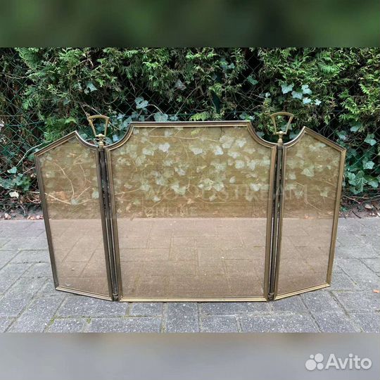 Экран каминный. Винтаж
