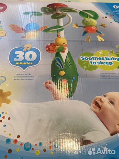 Музыкальный мобиль на кроватку tiny love