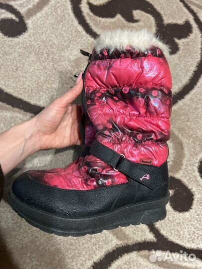 Сапоги зимние детские 35