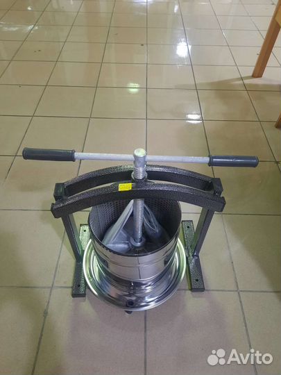 Пресс винтовой для отжима сока Вилен 14л