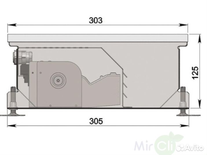 2 новых электрических конвектора MiniB TE - 1500