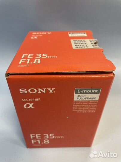Sony FE 35mm f/1.8 (sel35f18f) новый