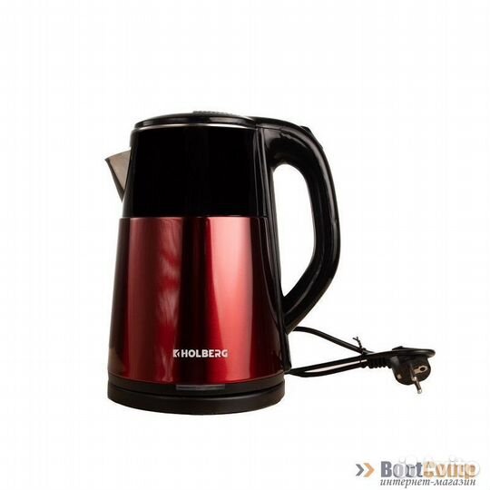 Электрический чайник holberg HK 001 R/BL