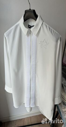 Karl lagerfeld рубашка M (46 р), удлиненная