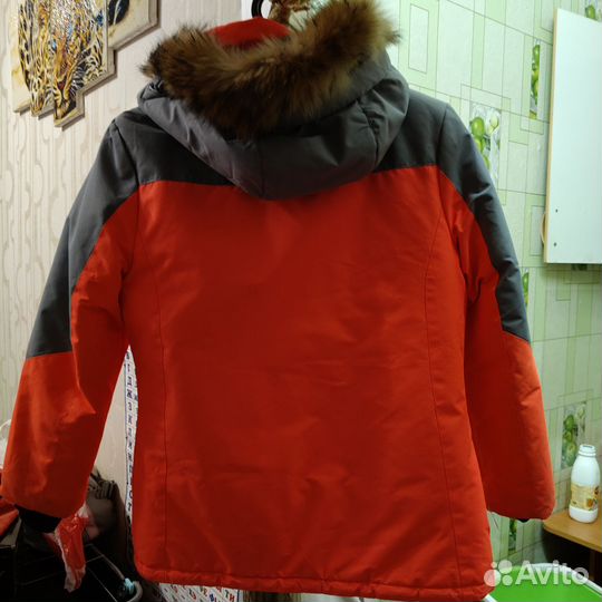 Зимний комбинезон для девочки 146