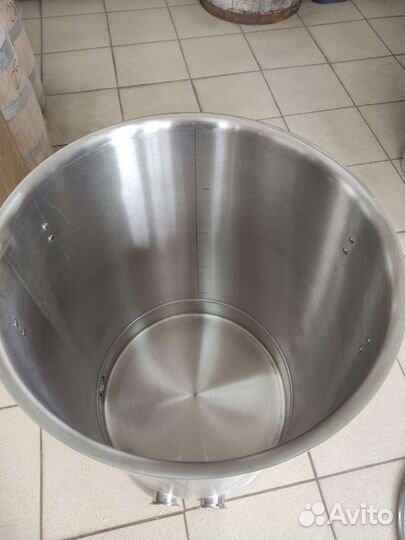 Куб кастрюля люкс 100л купольная крышка 4