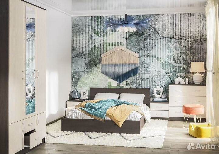 Модульная Спальня Ронда Венге-Белфорд