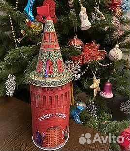 Коробка от подарка с кремлёвской ёлки 2023