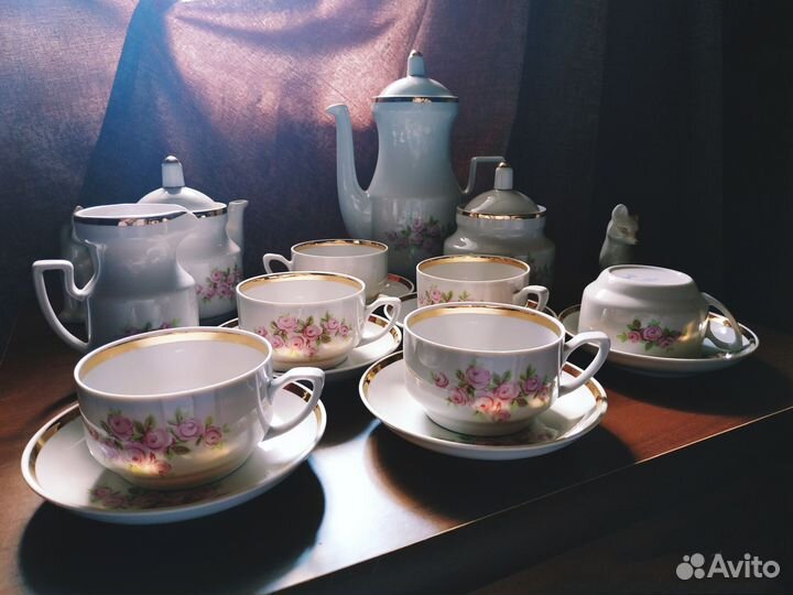 Чайно кофейный сервиз СССР