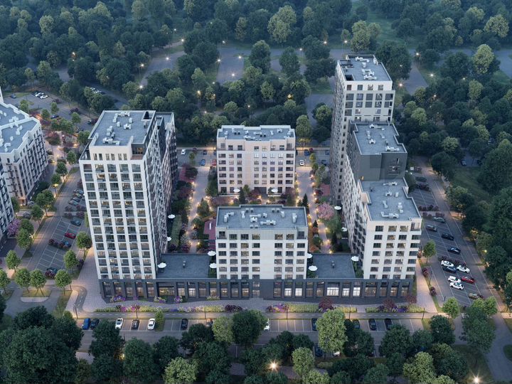 3-к. квартира, 82,8 м², 10/18 эт.