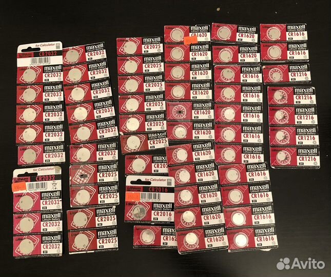 Батарейки в ассортименте