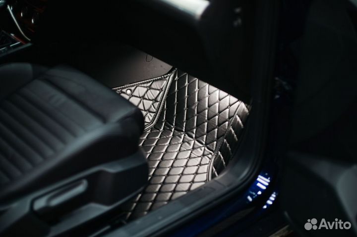 3D коврики из экокожи для авто Volkswagen Passat