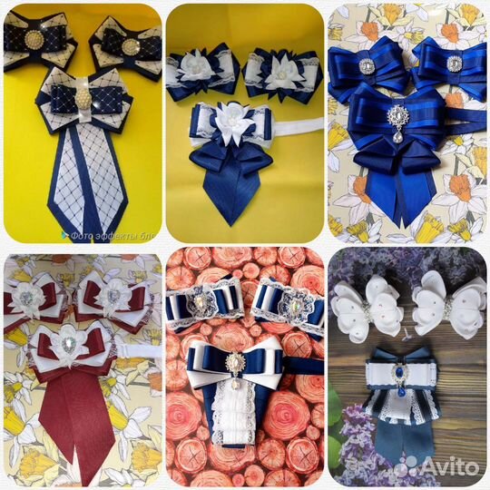 Наборы (банты +галстук)