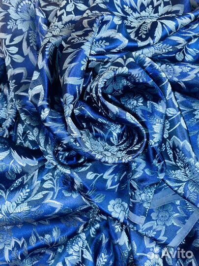 Жаккардовая плательная ткань(60-ые годы)