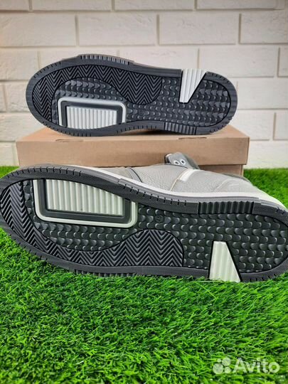 Теплые кожаные кроссовки (Арт.25617)