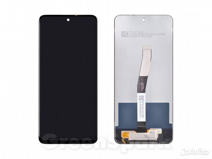 Дисплей для Xiaomi Redmi Note 9 Pro Max +тач черн