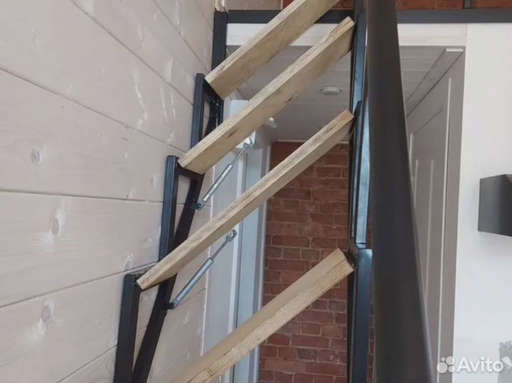 Лестница складная -выдвижная(сдвижная)