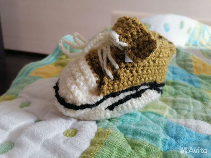 Пинетки, носочки вязаные