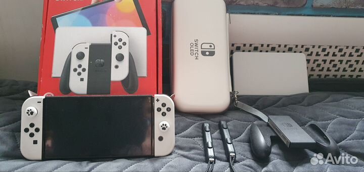 Nintendo switch oled прошитая 512gb samsung