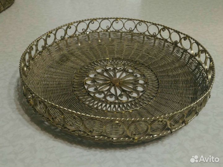 Мельхиор. Корзины для хлеба,фруктов и тд