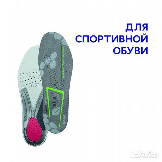 Спортивные ортопедические стельки, Волгоград