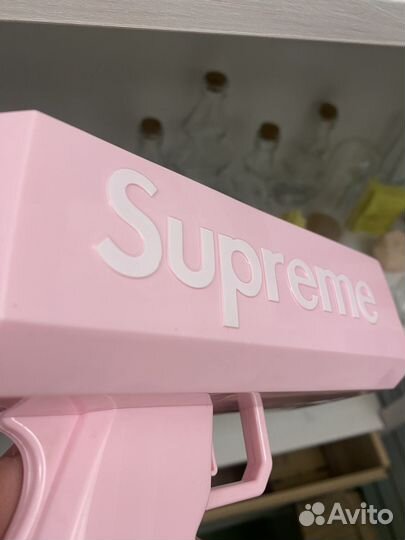 Розовый маниган Supreme (новый)