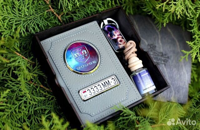 Обложка для автодокументов с логотипом