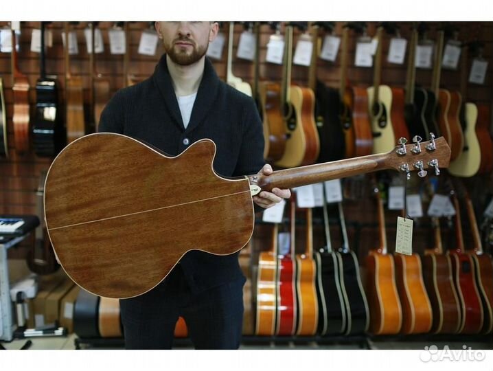 Parkwood S67 с чехлом электроакустическая гитара