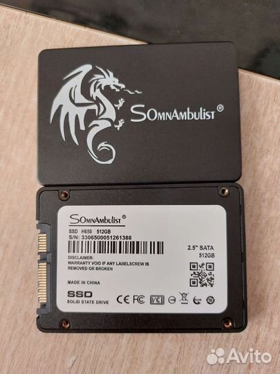 Новый Ssd диск 512gb