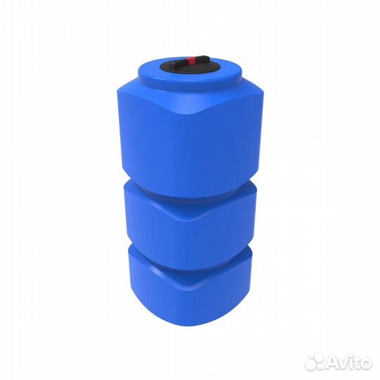 Емкость прямоугольная L 750 л синяя (1710ммх750ммх