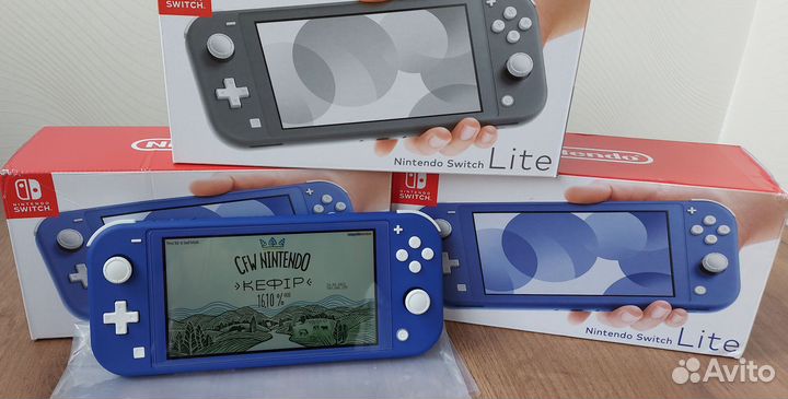 Новый Прошитый Nintendo Switch Lite 32+128Gb