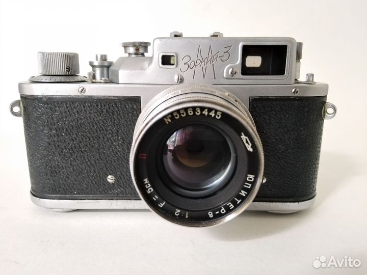 Пленочный фотоаппарат Зоркий-3М