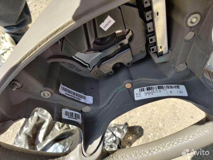 Рулевое колесо Мерседес W211 серое